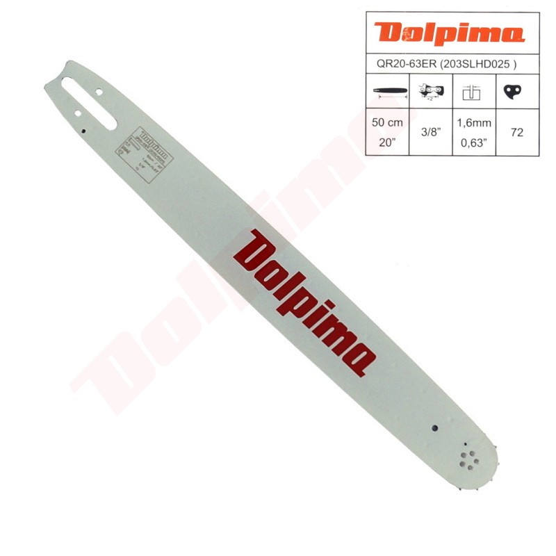 Zaagblad 3/8" 1,6mm 50CM /20"  ( 203SLHD025 ) STIHL