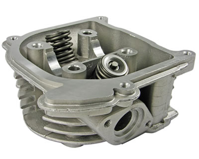 Cilinderkop met korte Kleppen GY6 - 60cc - € 29,95