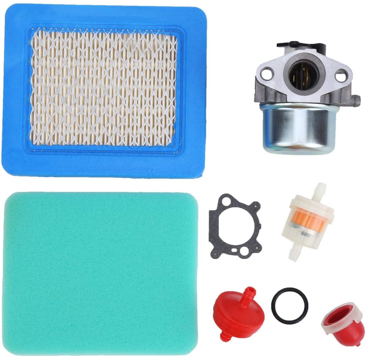 Carburateur/Accessoire Set passend 6.25 6.75HP Grasmaaier 675 19