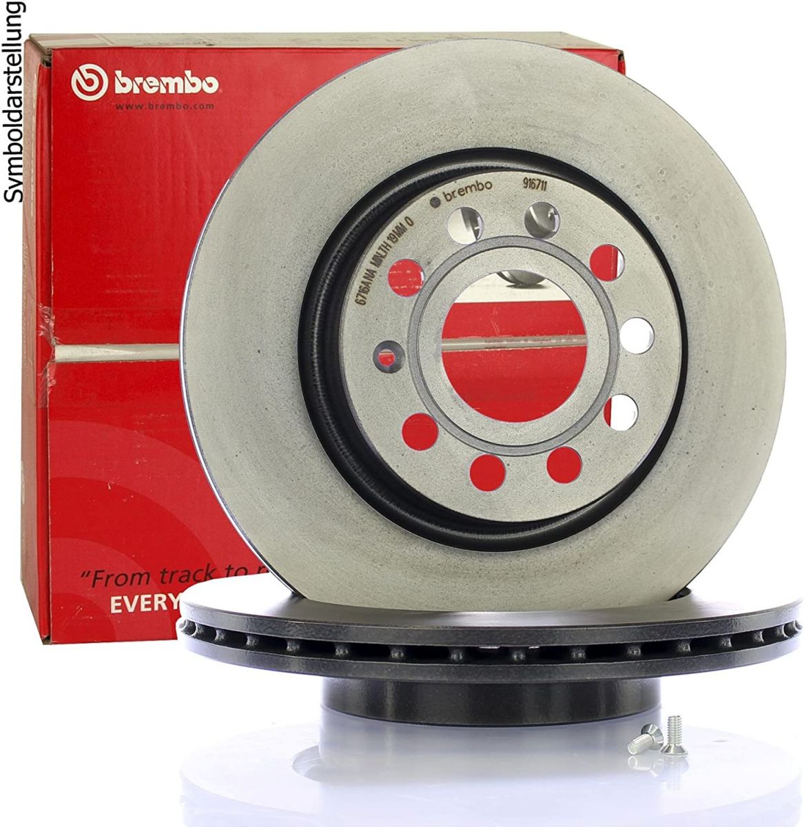 Remschijvenset ( 2 Stuks ) OEM 2464230112 BREMBO