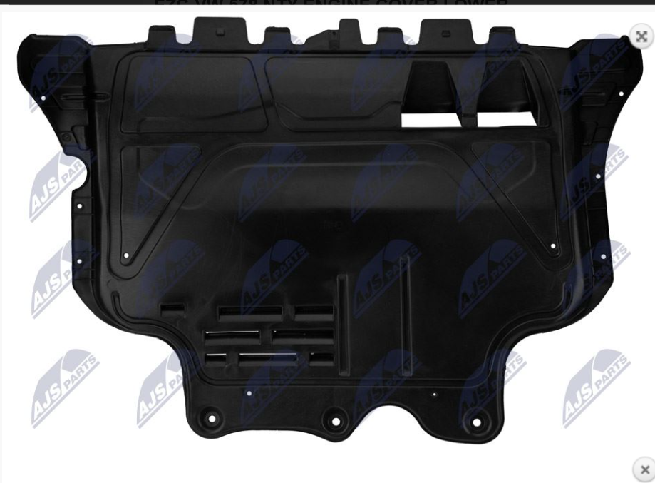 Motorbeschermplaat OEM 5Q0825236Q Motorbeschermplaat OEM 5Q0825236Q