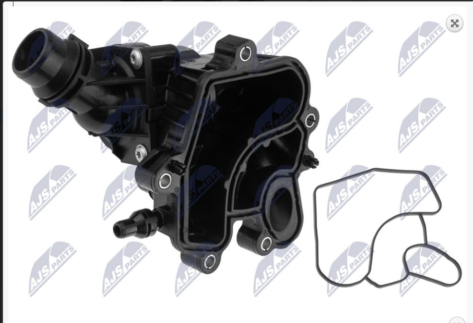 Thermostaathuis, koelvloeistof OEM 11538581627