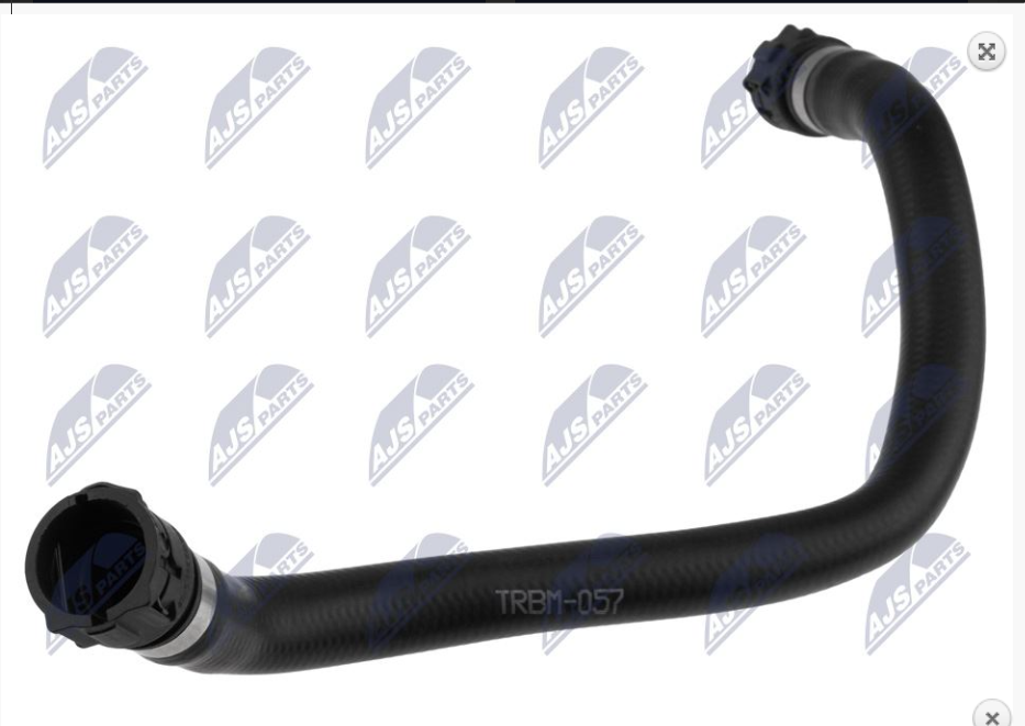 Radiateurslang OEM 11537785417