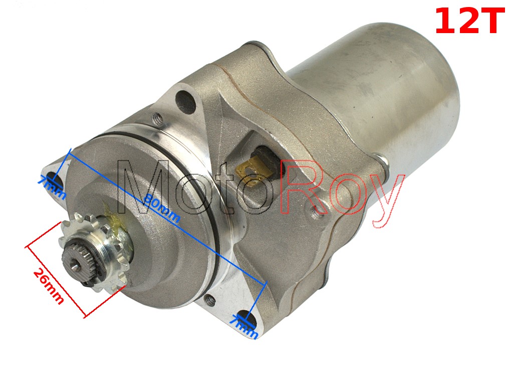 Startmotor 110/125 cc quad