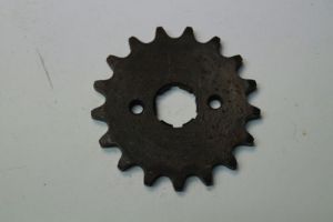 Voortandwiel 17 tands type 428 - 20mm as