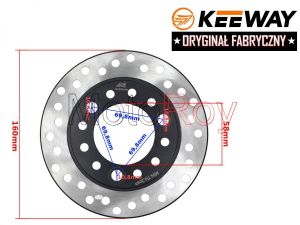 Remschijf Keeway Hurricane 50cc € 12,95