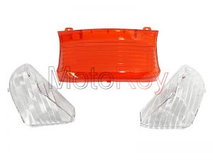 Achterlicht Glas voor GY6 50cc Scooter