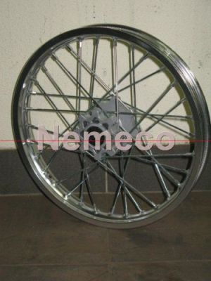 14 inch aluminium voorvelg  Zwart