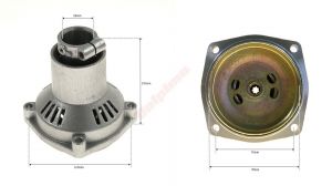 Koppelingshuis voor Chinese Bosmaaier 7 Tands 28mm