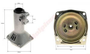Koppelingshuis voor Chinese Bosmaaier 7 Tands 28mm 100x78