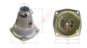 Koppelingshuis voor Chinese Bosmaaier 9 Tands 28mm