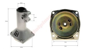 Koppelingshuis voor Chinese Bosmaaier 9 Tands 28mm 100x78