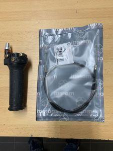 Gashendelset met gaskabel voor minibike- €12,95