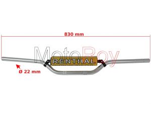 Stuur Dirtbike Zilver