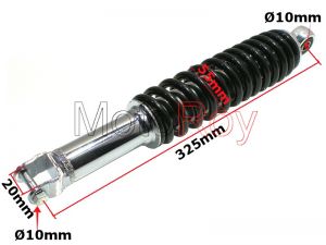 Schokdemper Achter GY6 325mm