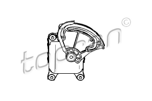 Aircondition Stelmotor Topran OE 8D1820511G
