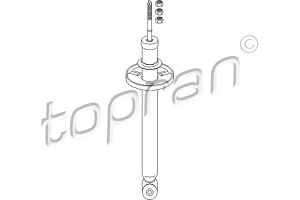 Schokdemper Achter L&R Topran OE 1H0513031S