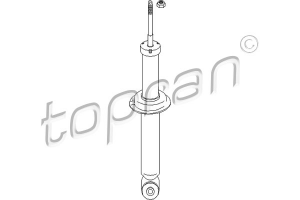 Schokdemper Achteras  L&R Topran OE 811513031D