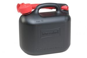 Jerrycan 5 Liter Zwart of Rood