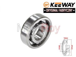 Lager 6204  Keeway 50 2 takt 20x47x14