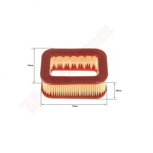 Luchtfilter 45CC S 74X53X28