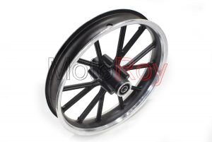 7 Inch Achtervelg 12,5 x 2,75 Zwart € 15,00