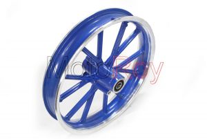 7 Inch Achtervelg 12,5 x 2,75 Blauw € 15,00