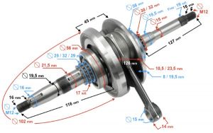 Krukas 125cc GY6 - € 34,95