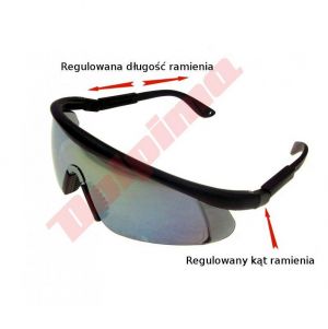 Veiligheidsbril Blauw Sealed -   € 3,95