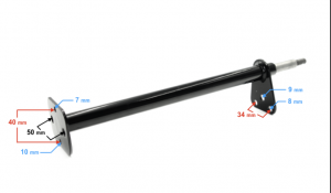 Stuurkolom 49cc Quad - € 34,95