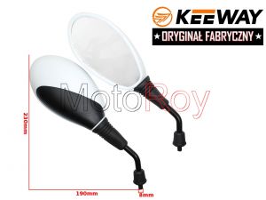 Spiegelset Keeway Hurricane 50cc  06-07 2Takt Origineel