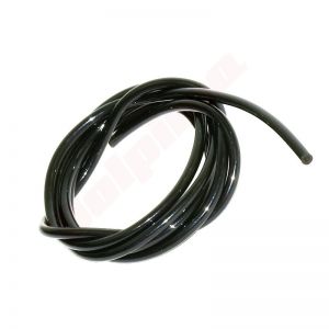 Benzineslang 2.0x3,5mm 1 Meter Zwart