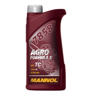 1 Liter Mannol Agro Formula S  2 Takt olie € 4,99