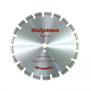 Diamantschijf Beton/Asfalt 350X25,4/20MM 10X3,2MM