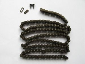 Ketting voor minibike 174 schakels dun met clip