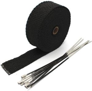 Hittebeschermingsband, Uitlaat 5cm 5 Meter Zwart € 17,99
