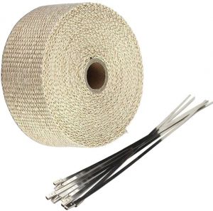 Hittebeschermingsband, Uitlaat 5cm 5 Meter Geel € 17,99
