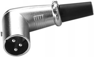 Oplaadstekker XLR 90 graden