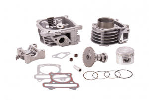 72cc Cilinder met Zuiger  Cilinderkop ,Camshaft , Rocker