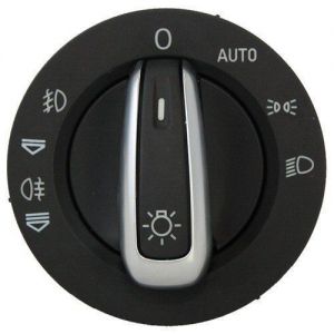 Hoofdlicht Schakelaar met Chroom A6/Q7 - OEM 4F1941531E