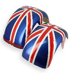 Spatbord Voor en Achter Union Jack