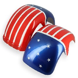 Spatbord Voor en Achter Stars and Stripes