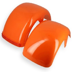 Spatbord Voor en Achter Oranje