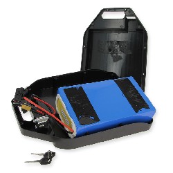 Accu in kast met slot 12Ah 720Wh -60V