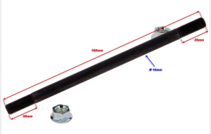 Vooras 185mm + Moeren - € 9,95