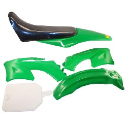 Kappenset Groen AGB27 Met Zadel