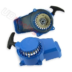49cc trekstarter aluminium behuizing Blauw  €17,95