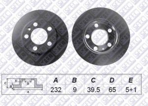 Remschijf (Achter) OEM 1J0615601C o.a.Audi A1 - € 13,95