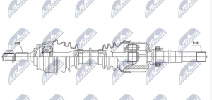 Aandrijfas OEM 1611524180
