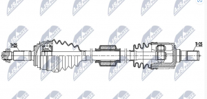 Aandrijfas OEM 49501-G6400